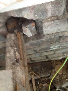 Wet Rot Damage